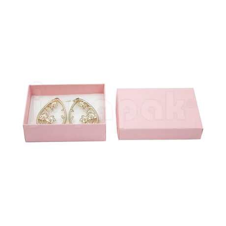 Caja Lino Mediana para Juego Chico: Arete, Cadena con Dije