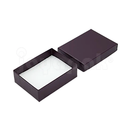 Caja Lino Mediana para Juego Chico: Arete, Cadena con Dije