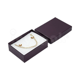 Caja Lino Mediana para Juego Chico: Arete, Cadena con Dije