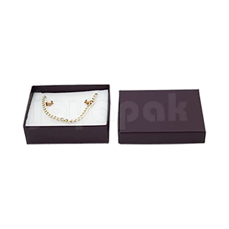 Caja Lino Mediana para Juego Chico: Arete, Cadena con Dije