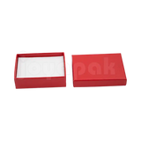 Caja Lino Mediana para Juego Chico: Arete, Cadena con Dije