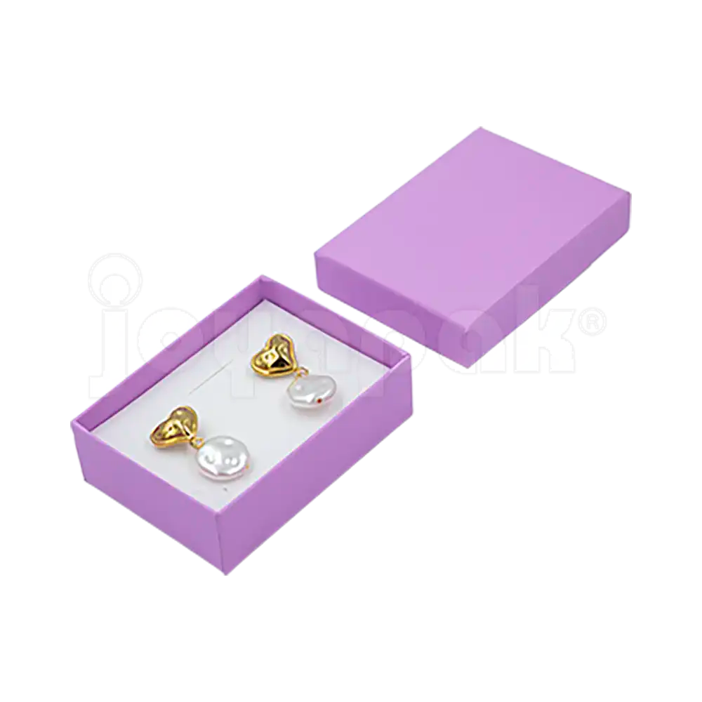 Caja Lino Mediana para Juego Chico: Arete, Cadena con Dije