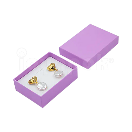 Caja Lino Mediana para Juego Chico: Arete, Cadena con Dije