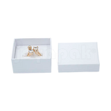 Caja Lino Mediana para Juego Chico: Arete, Cadena con Dije