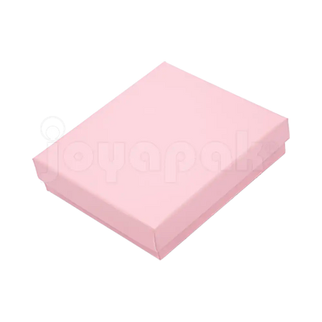 Caja Lino Cuadrada para Juego Grande: Arete, Cadena con Dije