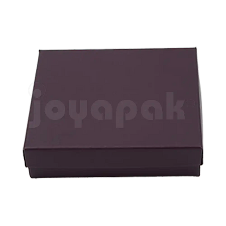 Caja Lino Cuadrada para Juego Grande: Arete, Cadena con Dije