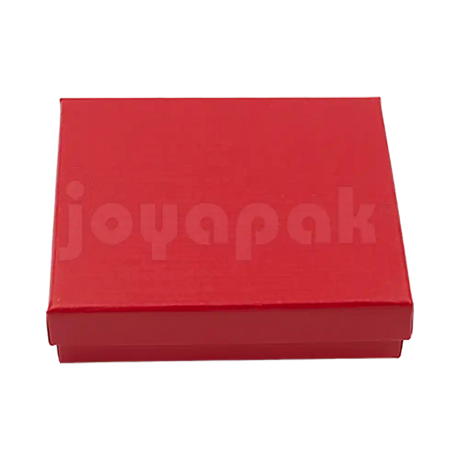 Caja Lino Cuadrada para Juego Grande: Arete, Cadena con Dije