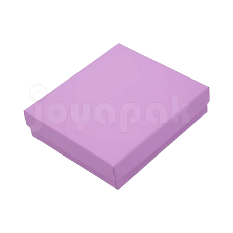Caja Lino Cuadrada para Juego Grande: Arete, Cadena con Dije