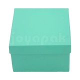 Caja Lino Cuadrada Alta para Brazalete-Reloj