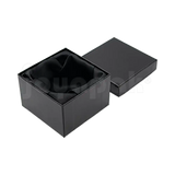 Caja Lino Cuadrada Alta para Brazalete-Reloj
