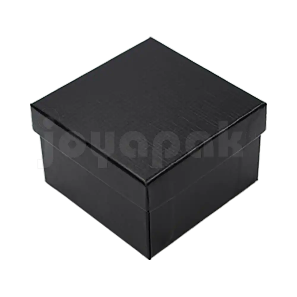 Caja Lino Cuadrada Alta para Brazalete-Reloj