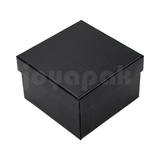 Caja Lino Cuadrada Alta para Brazalete-Reloj
