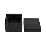 Caja Lino Cuadrada Alta para Brazalete-Reloj