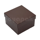 Caja Lino Cuadrada Alta para Brazalete-Reloj