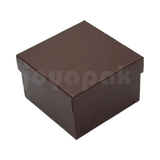 Caja Lino Cuadrada Alta para Brazalete-Reloj