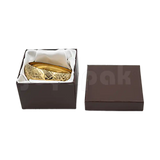 Caja Lino Cuadrada Alta para Brazalete-Reloj