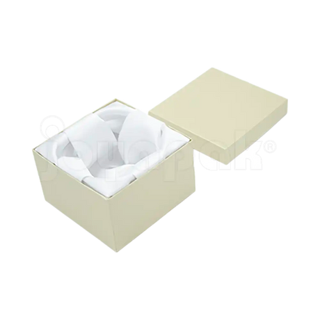 Caja Lino Cuadrada Alta para Brazalete-Reloj