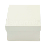 Caja Lino Cuadrada Alta para Brazalete-Reloj