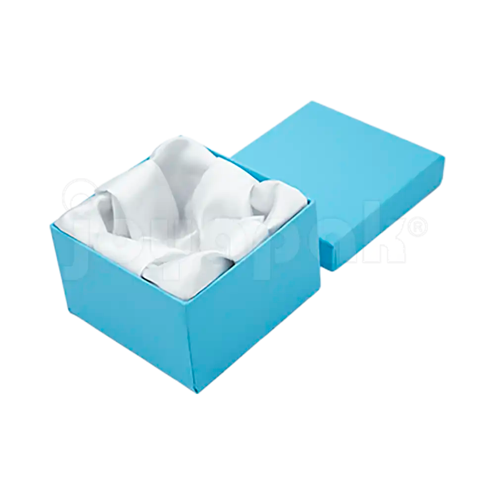 Caja Lino Cuadrada Alta para Brazalete-Reloj