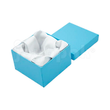 Caja Lino Cuadrada Alta para Brazalete-Reloj