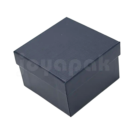 Caja Lino Cuadrada Alta para Brazalete-Reloj
