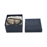 Caja Lino Cuadrada Alta para Brazalete-Reloj