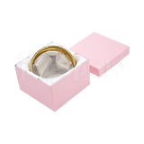 Caja Lino Cuadrada Alta para Brazalete-Reloj