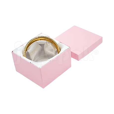 Caja Lino Cuadrada Alta para Brazalete-Reloj
