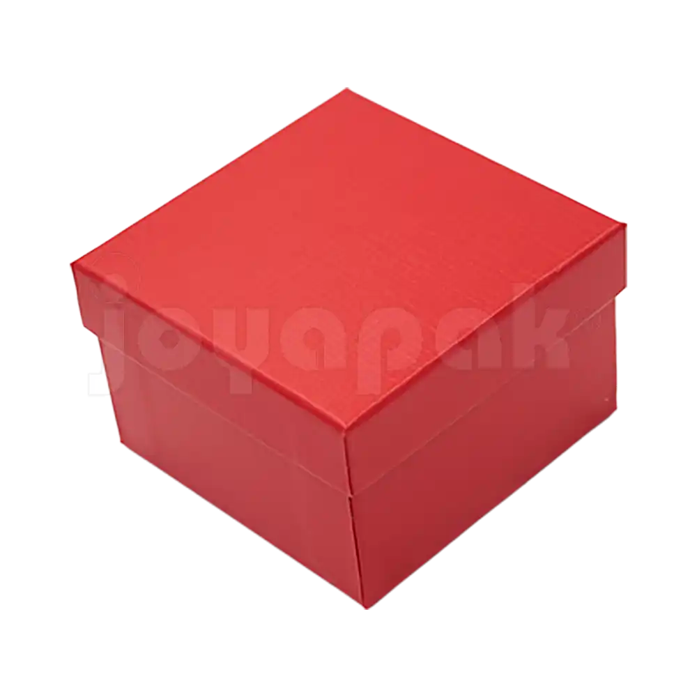 Caja Lino Cuadrada Alta para Brazalete-Reloj