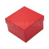 Caja Lino Cuadrada Alta para Brazalete-Reloj