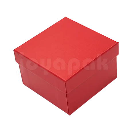 Caja Lino Cuadrada Alta para Brazalete-Reloj