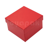 Caja Lino Cuadrada Alta para Brazalete-Reloj
