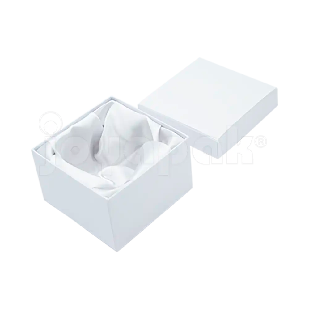 Caja Lino Cuadrada Alta para Brazalete-Reloj