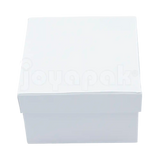 Caja Lino Cuadrada Alta para Brazalete-Reloj