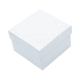 Caja Lino Cuadrada Alta para Brazalete-Reloj