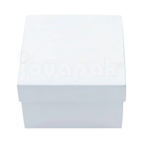 Caja Lino Cuadrada Alta para Brazalete-Reloj