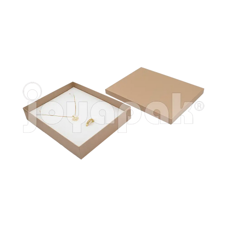 Caja Lino para Collar Extra Grande