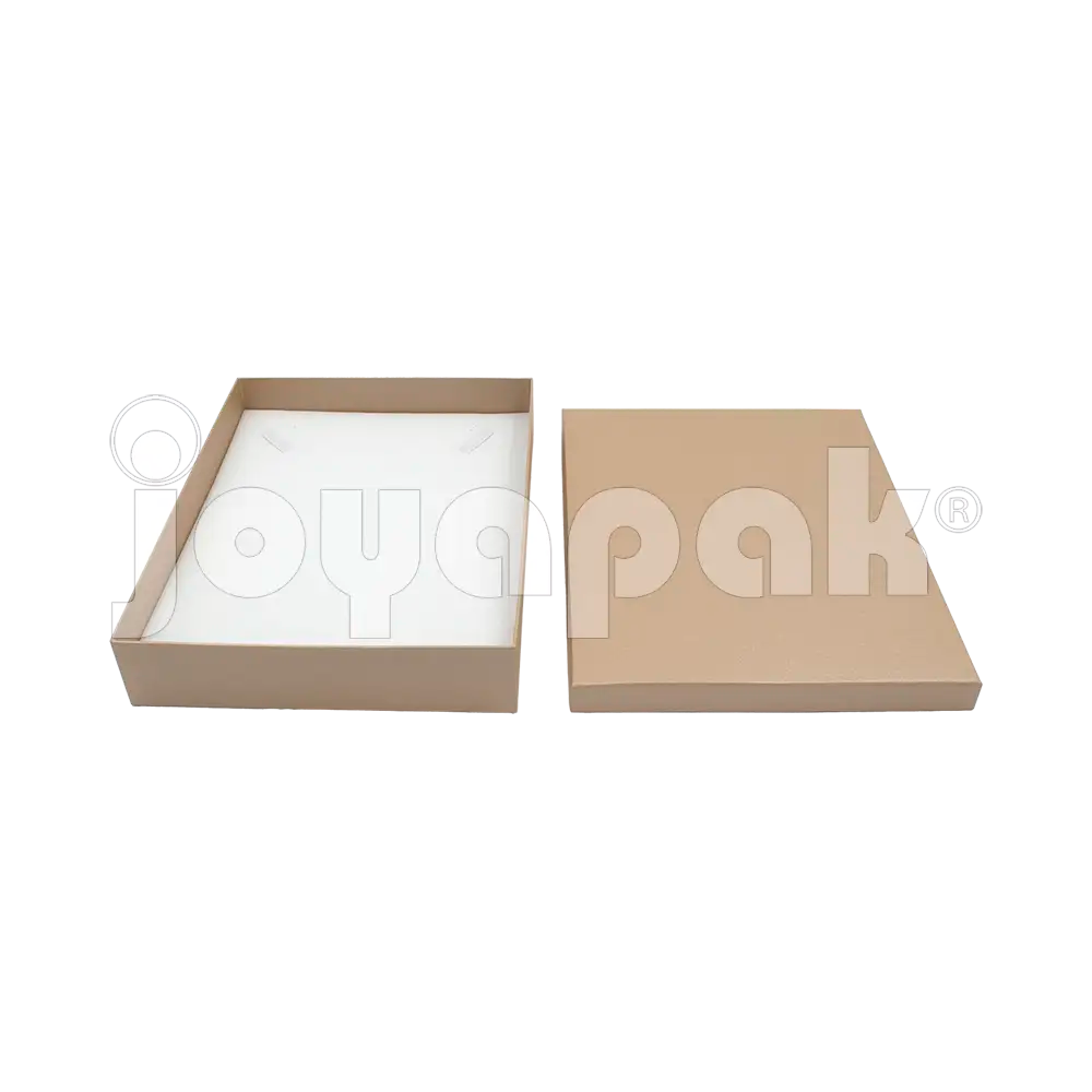 Caja Lino para Collar Extra Grande