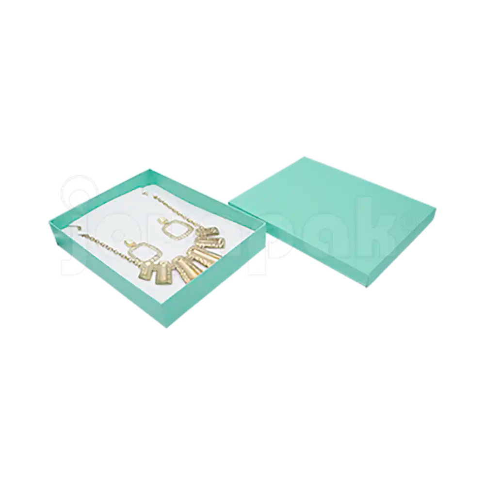 Caja Lino para Collar Extra Grande