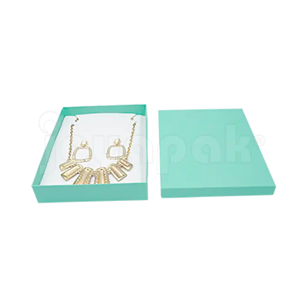 Caja Lino para Collar Extra Grande