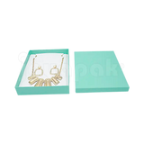 Caja Lino para Collar Extra Grande