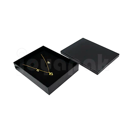 Caja Lino para Collar Extra Grande
