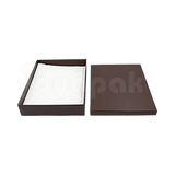 Caja Lino para Collar Extra Grande