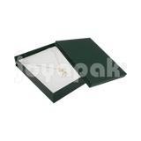 Caja Lino para Collar Extra Grande