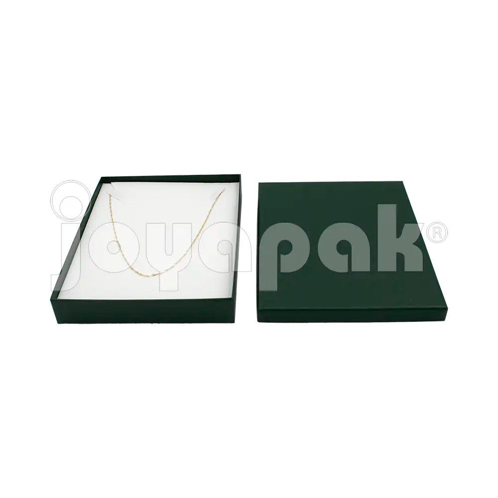 Caja Lino para Collar Extra Grande