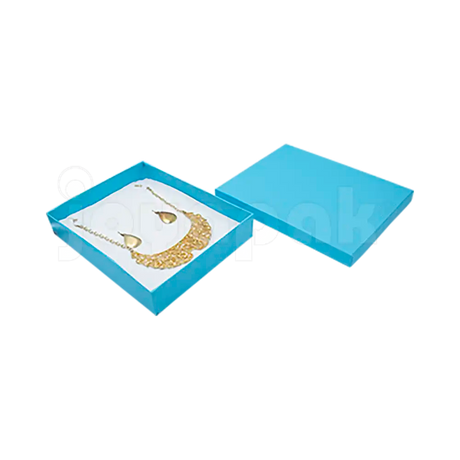 Caja Lino para Collar Extra Grande