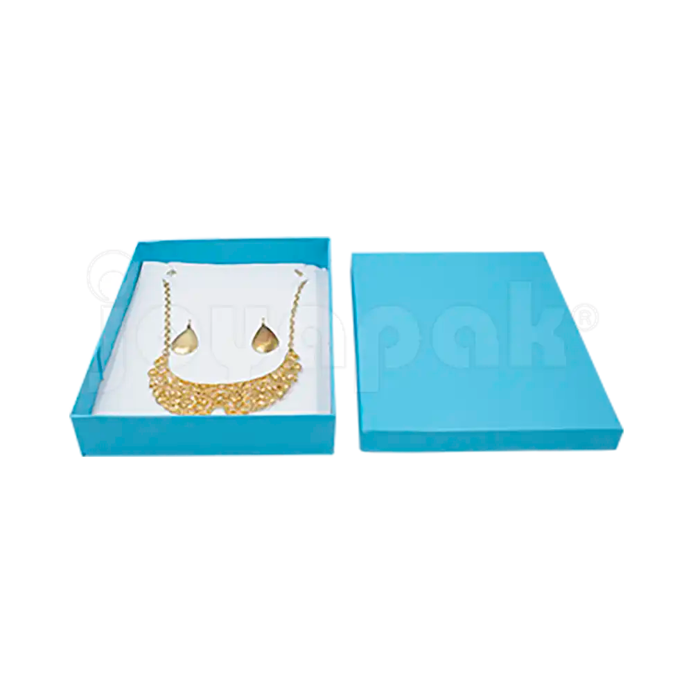 Caja Lino para Collar Extra Grande