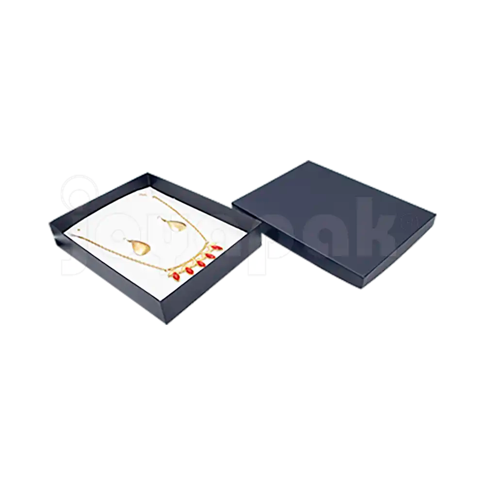 Caja Lino para Collar Extra Grande