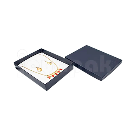 Caja Lino para Collar Extra Grande