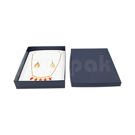 Caja Lino para Collar Extra Grande